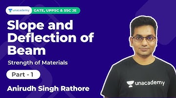 Slope and Deflection of Beam-1| SOM | GATE, UPPSC, SSC JE, ESE | Anirudh Rathore | Unacademy Accord