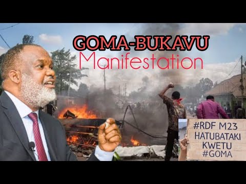 2 1 2026 Manifestation Muri GOMA Yo Kwiyamiriza RDF Yatanguy Ni Igiki Gikenewe Gusumba BUKAVU 
