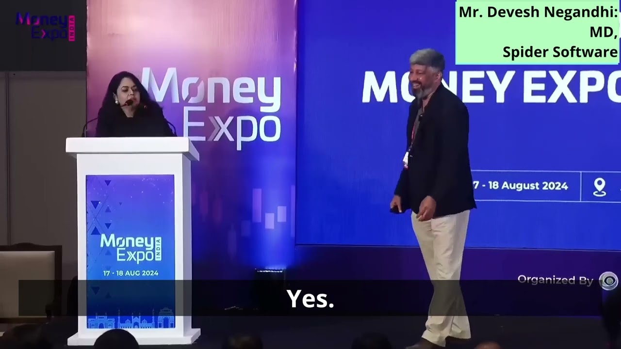 Financial Dialogues As A corporate emcee in mumbai.