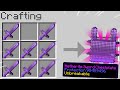 Minecraft But You Can Craft Netherite Sword Armor