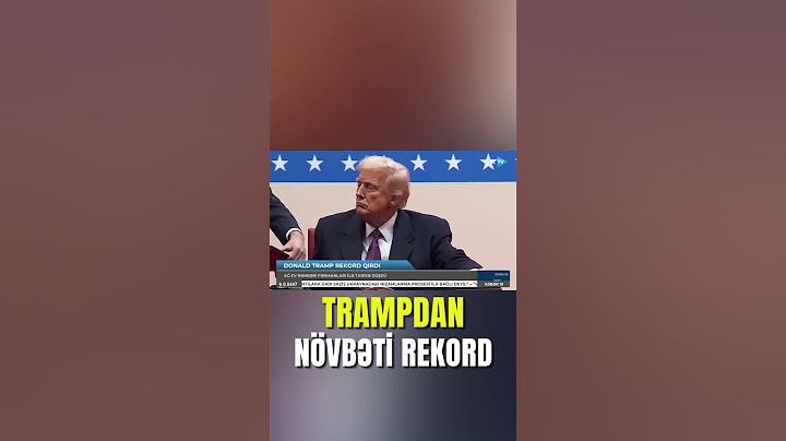 Tramp yeni fərmanlarla rekord qırdı