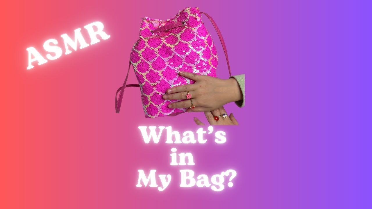 Whispering What’s in My Bag 👛✨ | Relaxing ASMR for Sleep