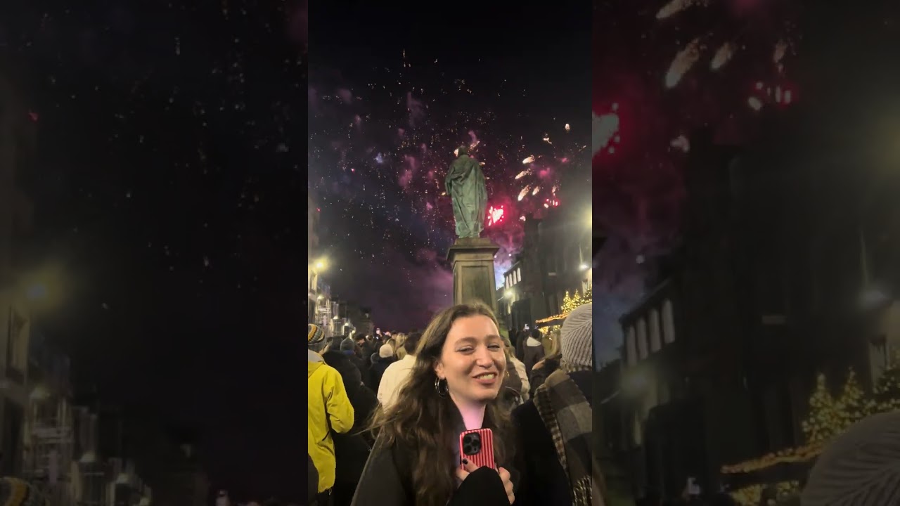 Edinburgh Happy New Year 2026.