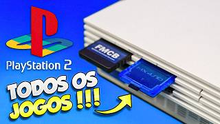 JOGOS pelo MEMORY CARD DO PS2! Conheça o MX4SIO!