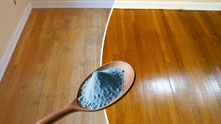 Cleaning companies shocked! The floor shines in 1 minute without chemicals