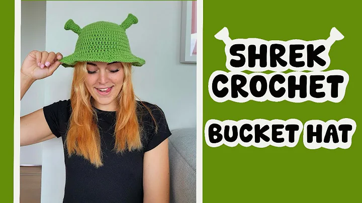 Crochet Your Own Shrek Bucket Hat | Step-by-Step Tutorial, Beginner Friendly!