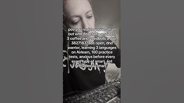 It takes a lot of efforts to be smart