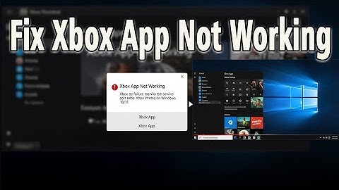 How To Fix Xbox App Not Working/Opening on Windows 10/11 (guide)
