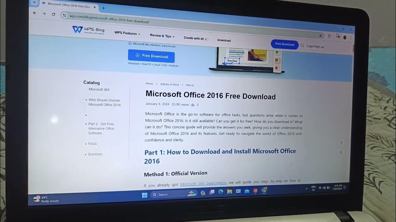 How To Download MS Office Free Version trending tech how-to-download-ms-office-free-version-trending-tech