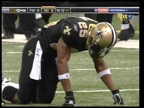 Reggie Bush gets JACKED UP!!  *good quality* NFL hits