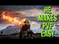 Claymore pyromancer is the actual god of faith builds  elden ring pvp