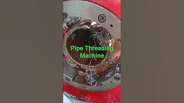 pipe threading machine