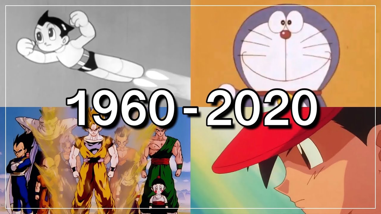The Evolution of Anime Series 1960   2020  History of Anime through Openings