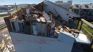 Family salvages what they can from home pummeled by Hurricane Michael