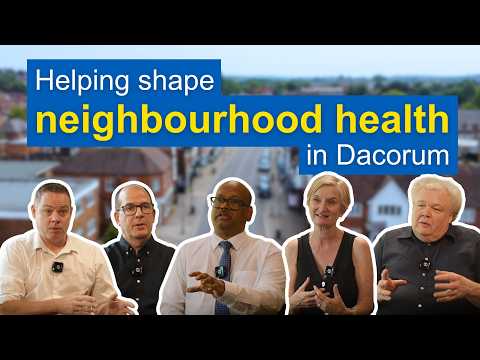Community voices helping shape neighbourhood health in Dacorum