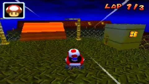 Mario Kart DS Custom Track - Rooftop Raceway Vertex Colors by ray (me)