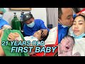 21 YEARS OLD: FIRST BABY 37 WEEKS PREGNANCY | BIRTH VLOG