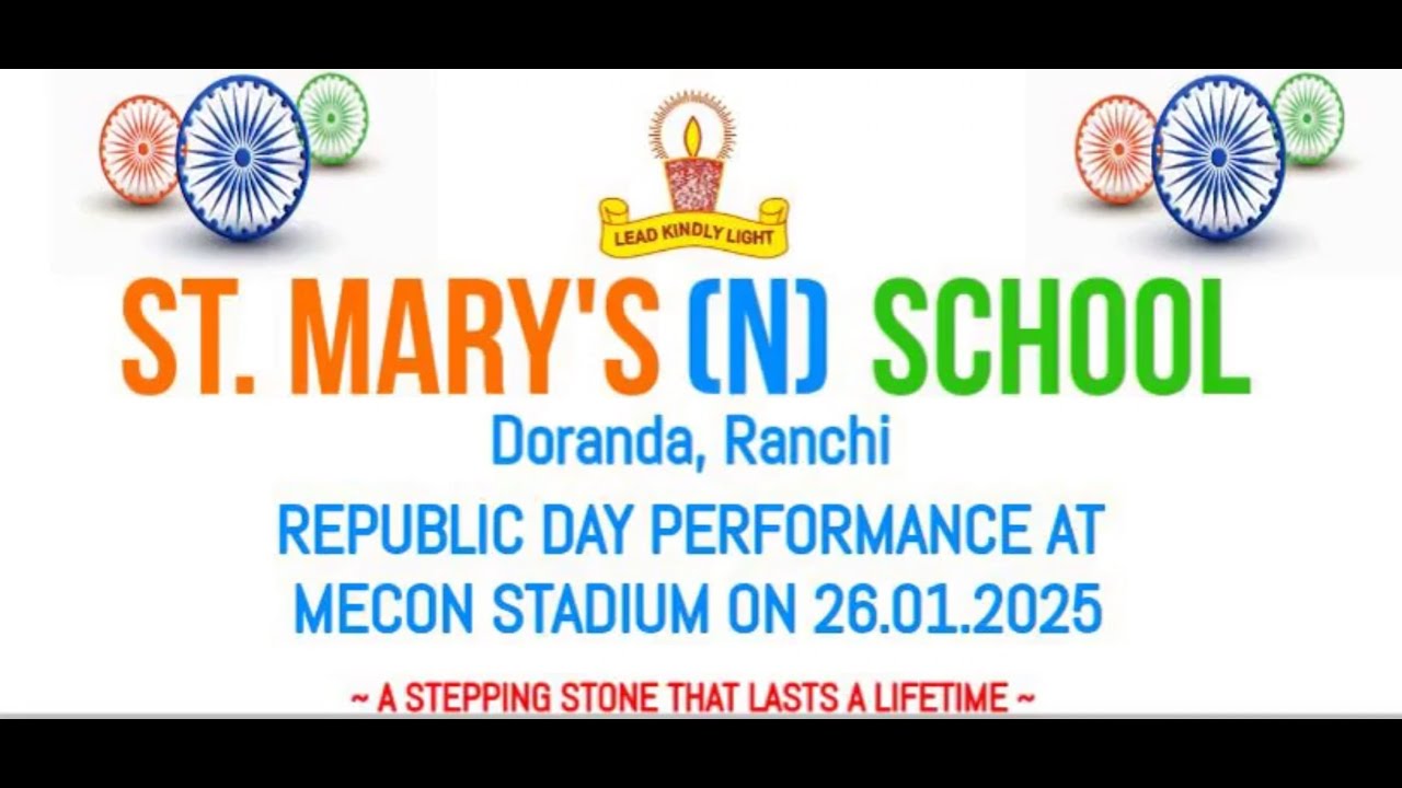 REPUBLIC DAY PERFORMANCE AT MECON STADIUM ON 26.01.2025