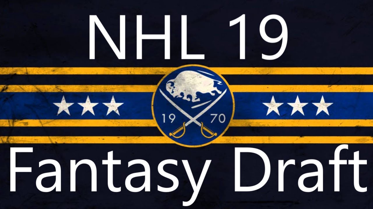 Almost a shutout Sabres NHL 19 Fantasy Draft
