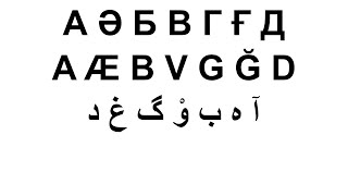 Laggy (Azurkish) Alphabet Song