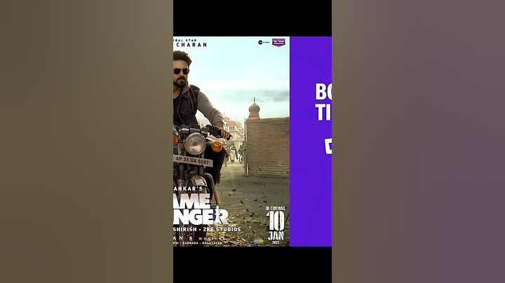 Game Changer Trailer (Telugu) | RamCharan | Kiara Advani | Shankar |Thaman S | Dil Raju | Shirish