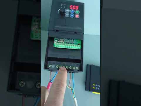 Частотний перетворювач 5.5 кВт SUSWE SU600, вхід 1ф 220В - вихід 3ф 380В, векторний, видео 1