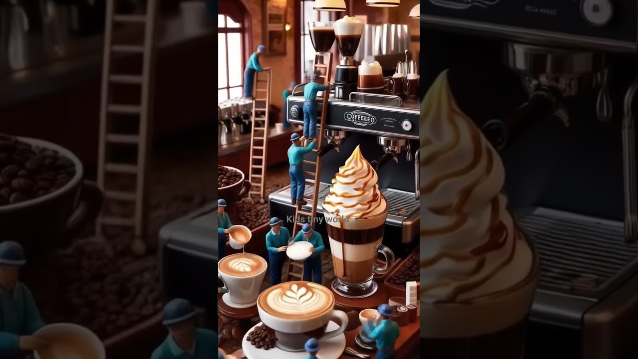 Tiny Workers Making French Fries 🍟 | Kids Tiny World 