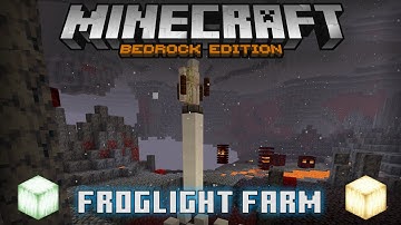 Froglight Farm Tutorial for Minecraft Bedrock 1.21