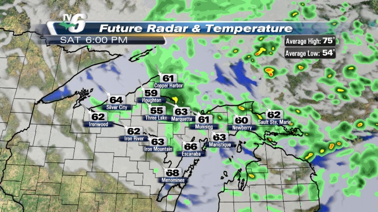 Cool, showery start to the weekend -- sunnier, milder transition Sunday ...