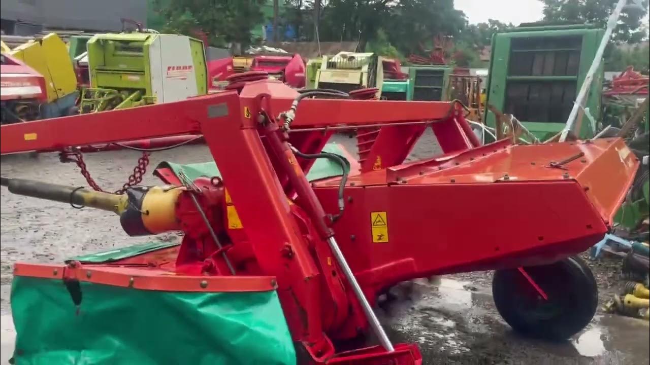 Косилка прицепная с кондиционером Kverneland Taarup 337 N 2422 - YouTube