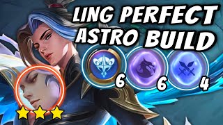 UNSTOPPABLE LING.!! PERFECT ASTRO BUILD.!! 664 MUST WATCH.!! MAGIC CHESS MOBILE LEGENDS