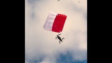 Emergency Personal Flying Vehicle Parachute Deploy #futuretech #parachute #JetsonONE