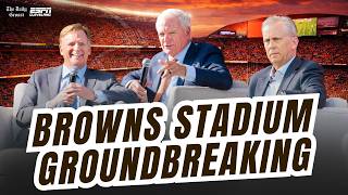 WILL BROWNS GET A SUPER BOWL + MORE FROM STADIUM GROUNDBREAKING - The Daily Grossi
