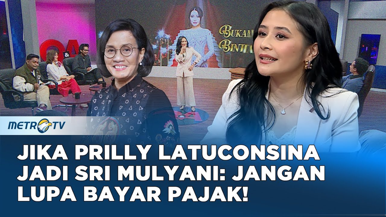 Pernah Jadi Duta Pajak, Prilly Siap Jadi Menteri Keuangan? #Q&A