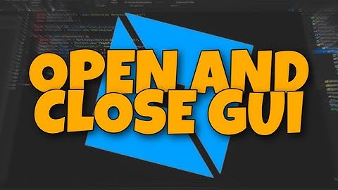 Open and Close GUI with a Single Button | Roblox Studio Tutorial