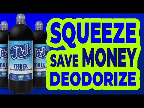 Truex Squeeze Bottle liquid deodorizer by J&J Portable Sanitation Products