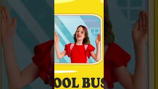 Wheels on the Bus Doors Go Open and Shut 🚌✨ #Shorts