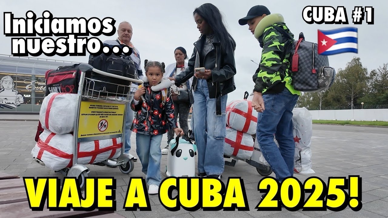 CUBA🇨🇺 INICIAMOS EL VIAJE✈️ DESPEDIDA DE LOS VECINOS😢 RETRASO DEL VUELO😤 LAUNGE MALEVICH 22 Sep 2025
