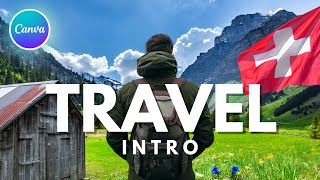 Create a Stunning Animated Travel Intro in Canva (EASY Tutorial)