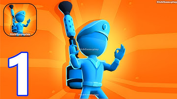 Plastic Army: Battle Simulator - Gameplay Walkthrough Part 1 Stickman Plastic Army War Commander