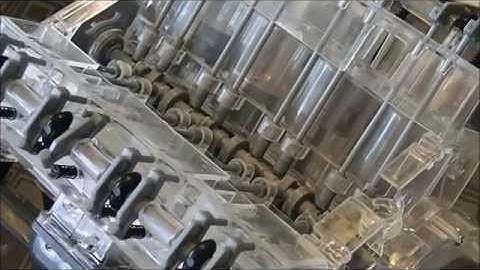 Revell Visible V8 model engine