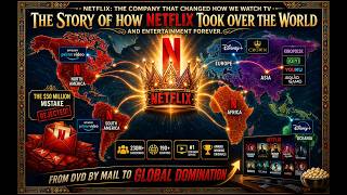 How Netflix Changed Entertainment Forever 🌎 | From DVDs 📀 to Global Domination 👑