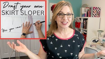 How to Draft a Skirt Sloper