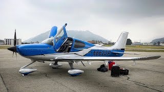 IFR Flight Vlog - Cirrus SR22T G6 London To Switzerland | ATC Audio