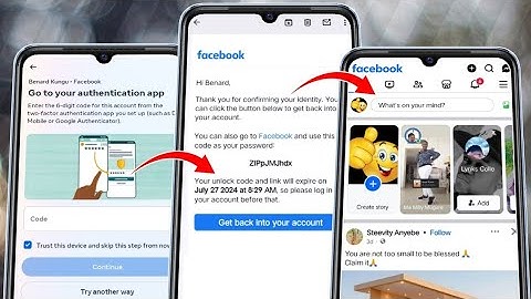 How to Login Facebook Without Two Factor Authentication code ( New Update ) 2024