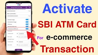 How To Activate Sbi Debit Card For Online Transaction? Enable Sbi Atm Card For E-Commerce