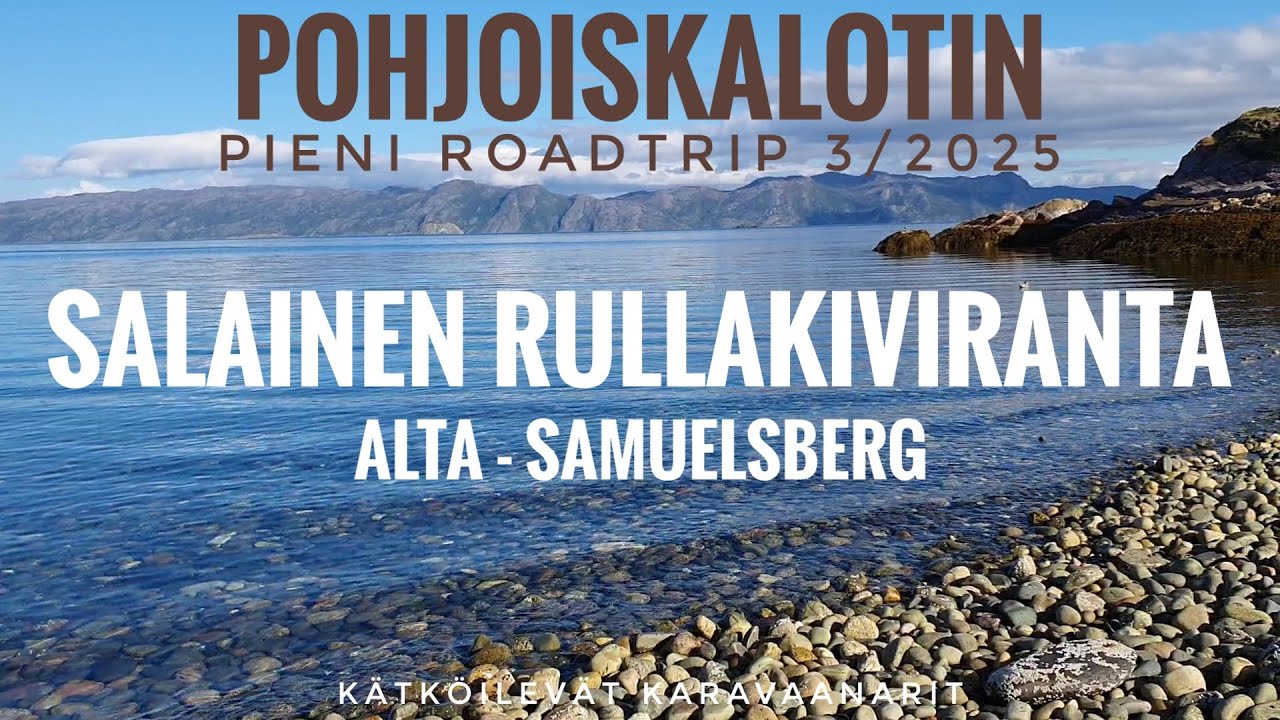 Matkailuauto | Norja | Rullakiviranta | Gildetun | Samuelsberg | Karavaanari | Pohjoiskalotti