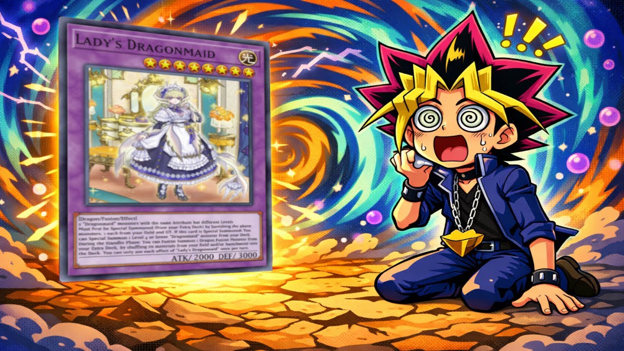 Драконья горничная снова в мете?! | Yu-Gi-Oh! Мастер-дуэль |