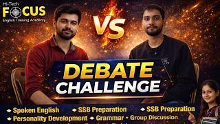 Debate On Alcohol | Hi-Tech Focus English Training Academy | Sikar Rajasthan | Spoken English