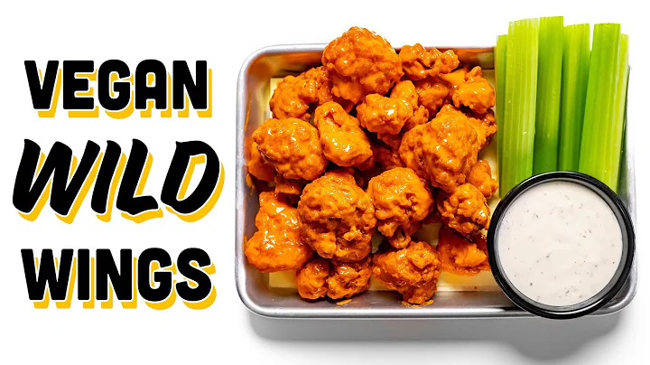 Extra CRUNCHY Buffalo Cauliflower - Vegan Party Snacks!